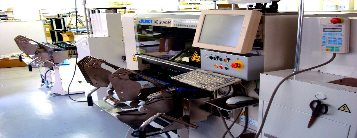 JUKI KE-2070M による高精度実装